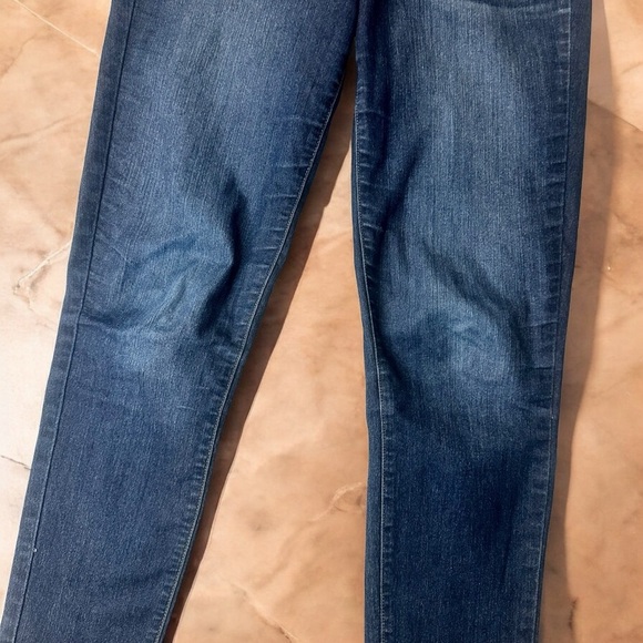 PAIGE Denim ‘Kylie Crop’ Jeans in “Deep Purple” Dark Wash Size 26 - Picture 8 of 15